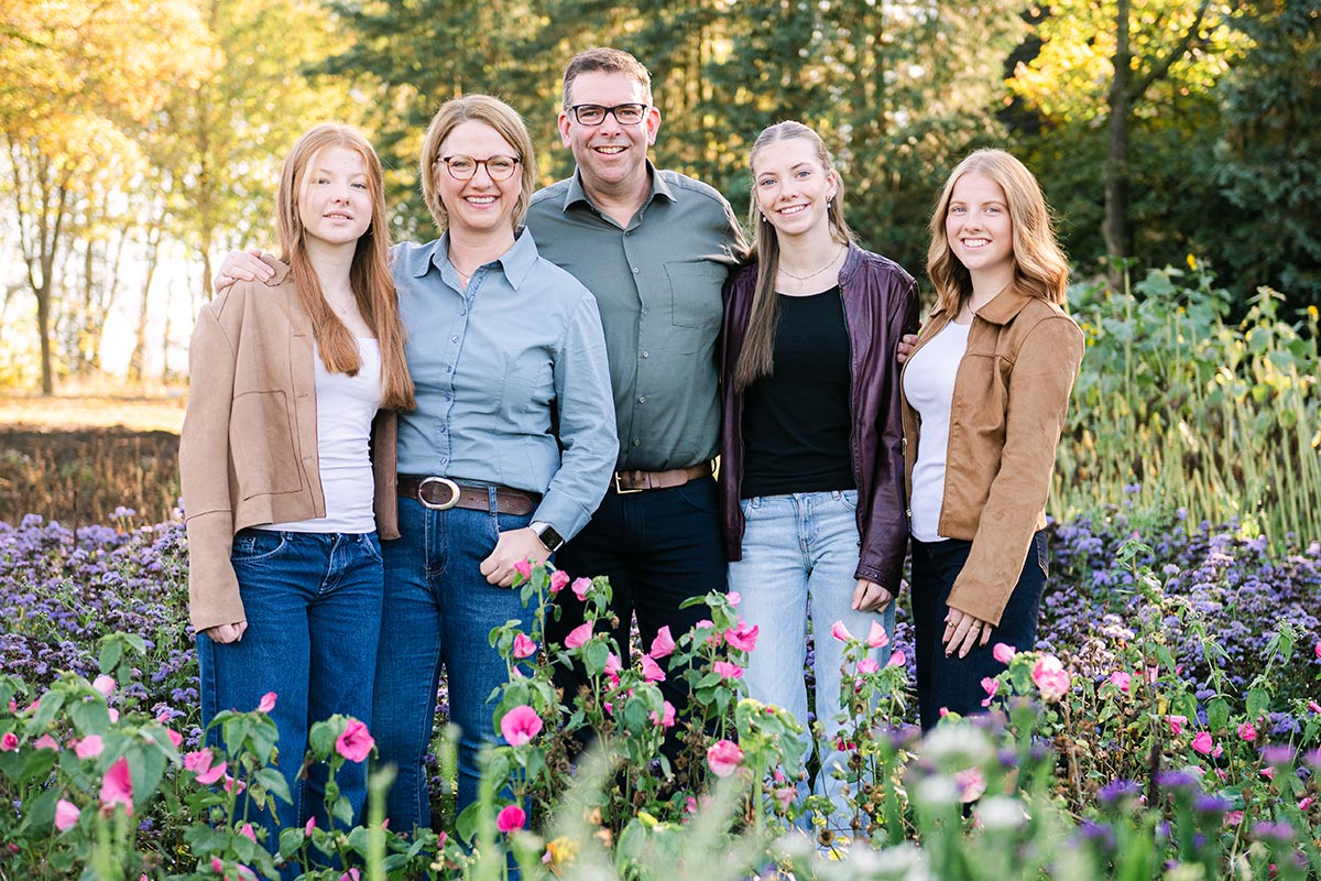 Familie Poppe aus Waffensen
