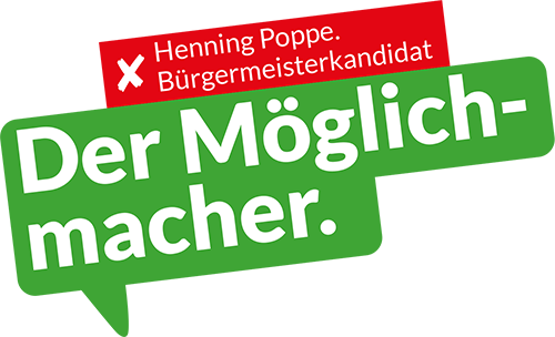 Slogan Henning Poppe für Rotenburg Wümme
