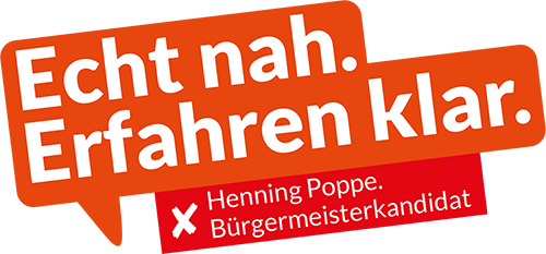 Slogan Henning Poppe für Rotenburg Wümme